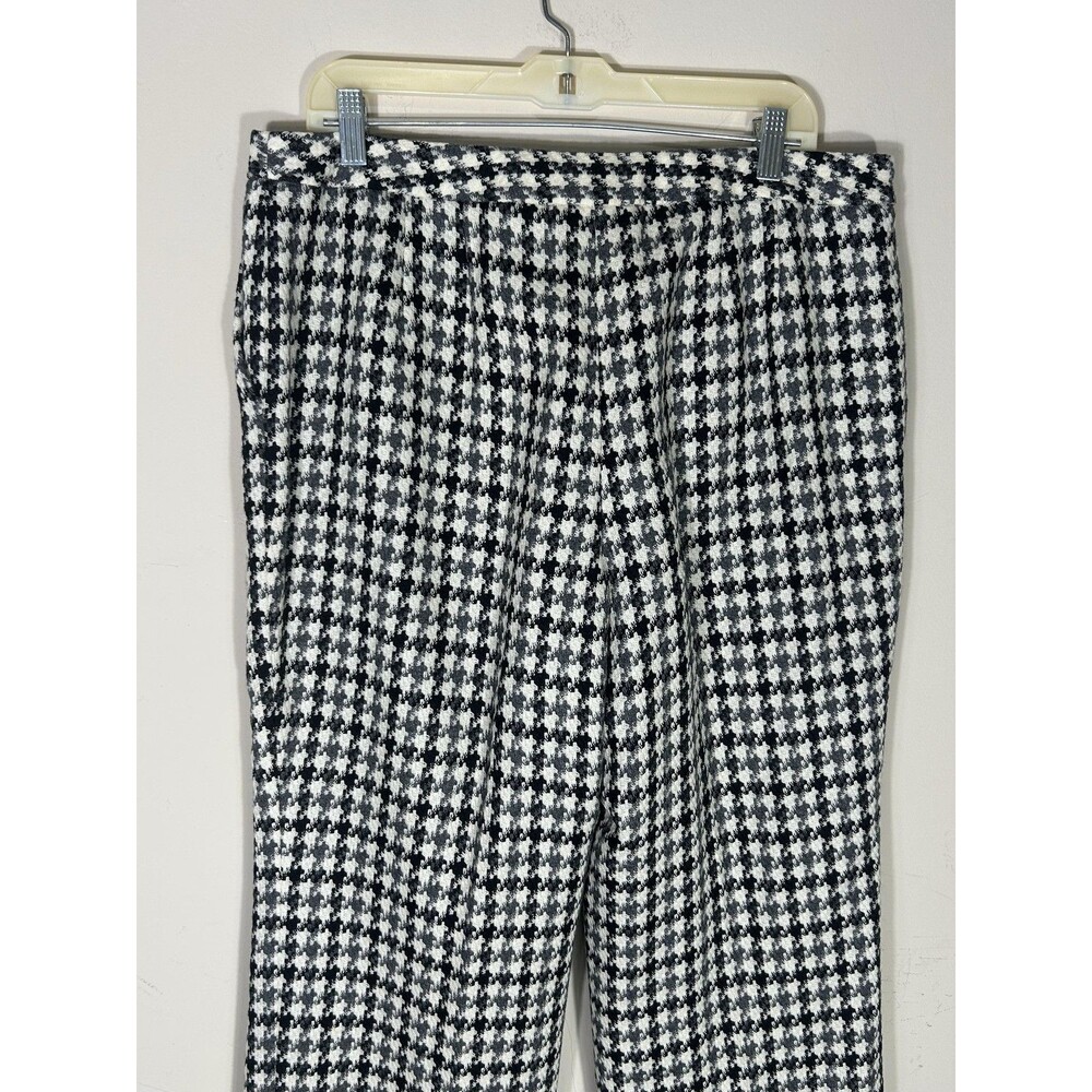 Talbots Tweed Dress Pants Womens 16 Gray Wool Lined Winter Career Work - Picture 9 of 11